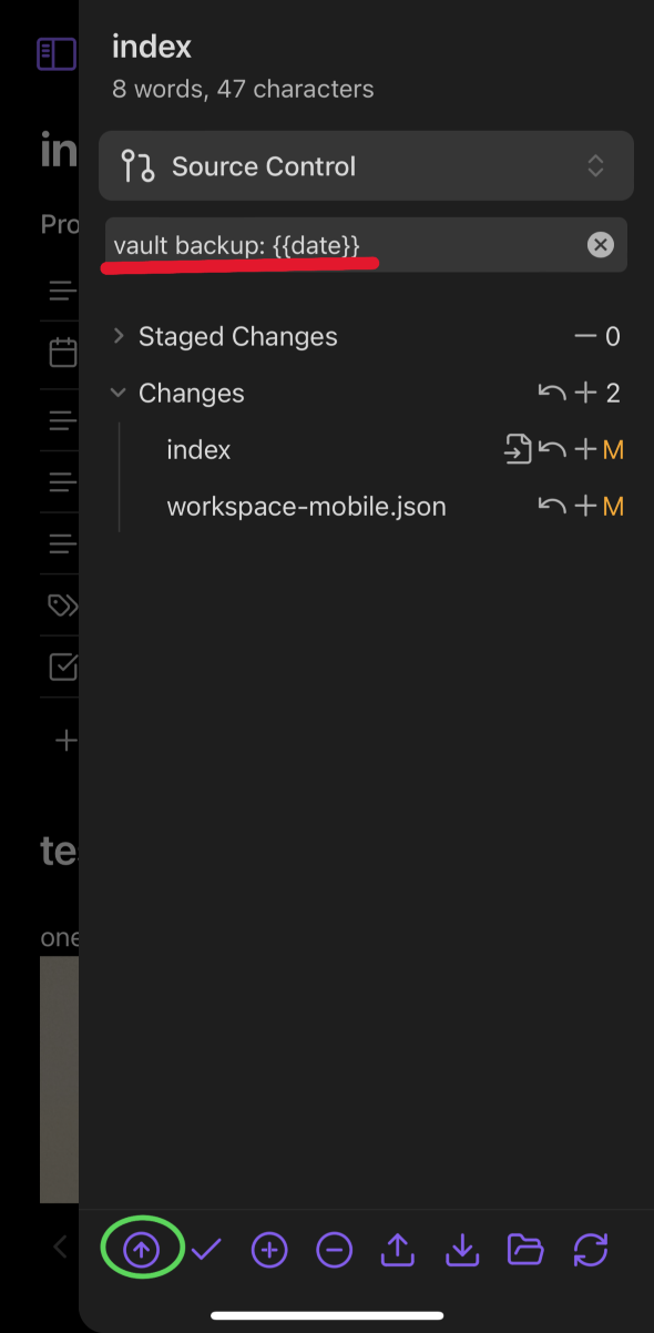 commit syn