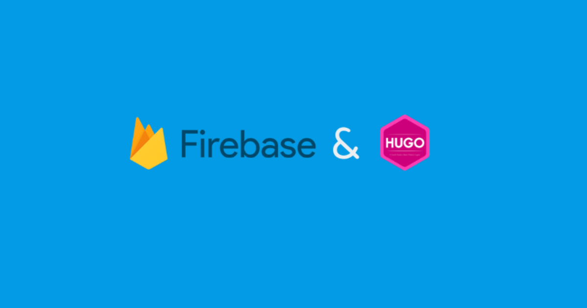 Build a blog with Firebase and Hugo quickly